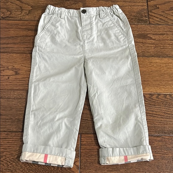 Burberry boys pants 3 yrs